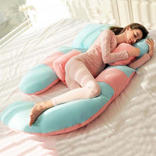 Load image into Gallery viewer, G Shape Maternity Pillow High Resilience Pregnancy Pillow Women Side Sleeping Support Pregnancy Cushion Women  Nursing Pillow 1P

