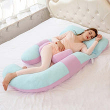 Load image into Gallery viewer, G Shape Maternity Pillow High Resilience Pregnancy Pillow Women Side Sleeping Support Pregnancy Cushion Women  Nursing Pillow 1P
