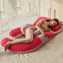Load image into Gallery viewer, G Shape Maternity Pillow High Resilience Pregnancy Pillow Women Side Sleeping Support Pregnancy Cushion Women  Nursing Pillow 1P
