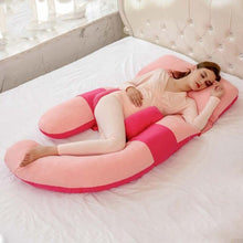 Load image into Gallery viewer, G Shape Maternity Pillow High Resilience Pregnancy Pillow Women Side Sleeping Support Pregnancy Cushion Women  Nursing Pillow 1P
